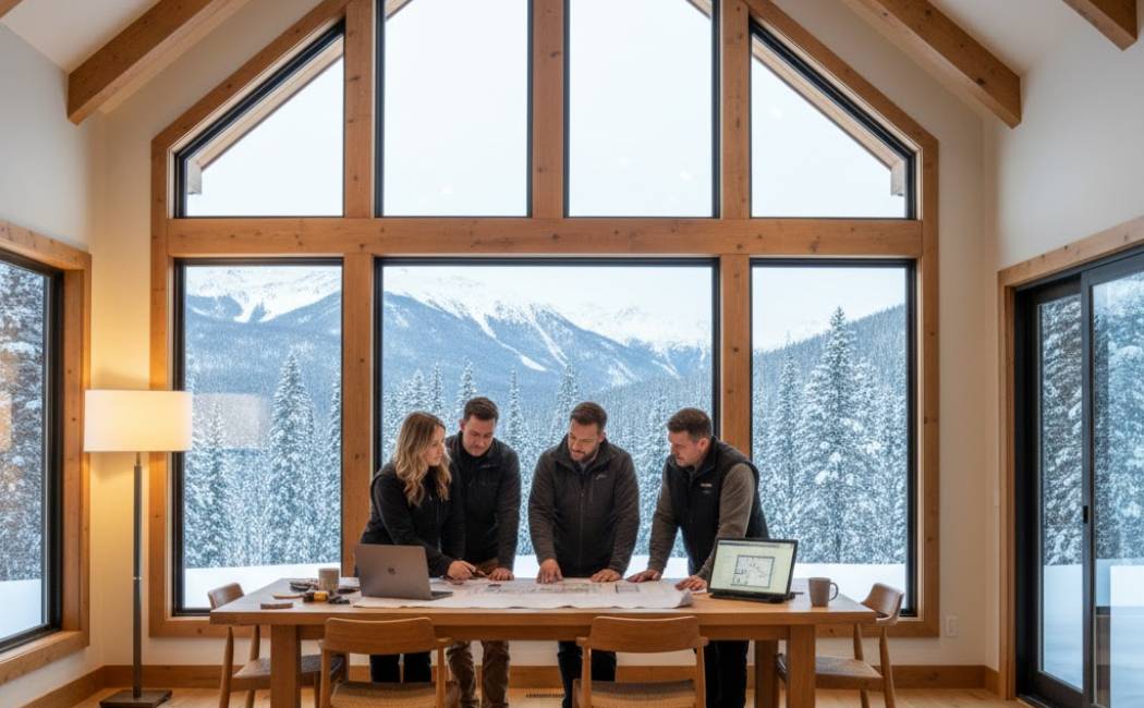 Montana contractors planning winter renovation project