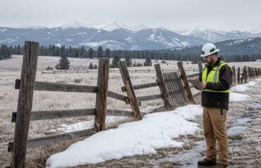 Repair vs replace fence damage caused by Montana winters