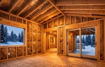 How home framing affects insulation and heating efficiency in cold climates